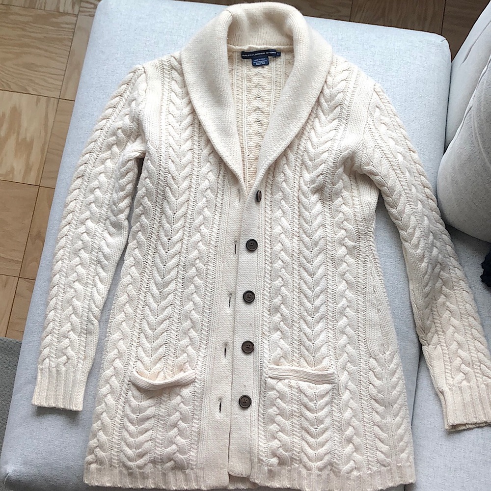 Ralph Lauren Sport angora/merino sweater